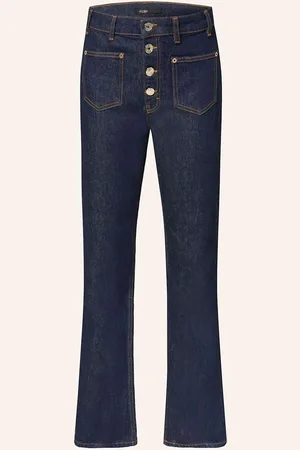 Maje Straight Jeans blau