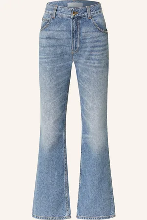 Chloé Straight Jeans blau
