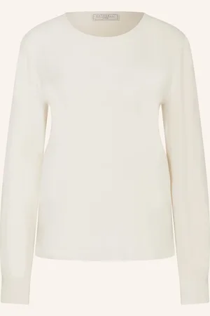 ANTONELLI Blusenshirt Amburgo Mit Seide weiss