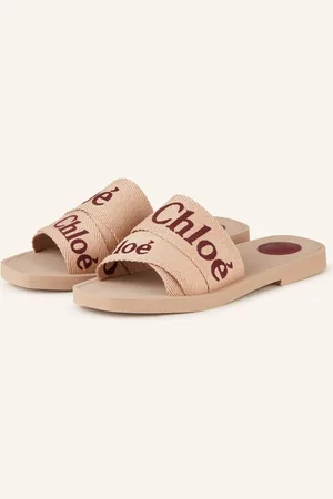 Chloé Pantoletten Woody rosa