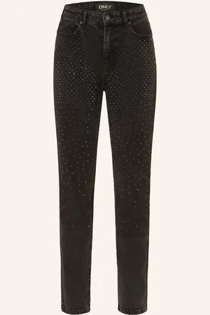 ONLY Jeans Emily Mit Schmucksteinen schwarz