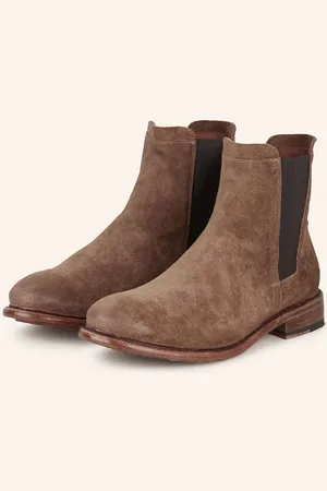 Cordwainer Chelsea-Boots beige
