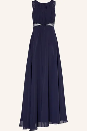 G.O.L. Abendkleid Mit Schmucksteinen blau