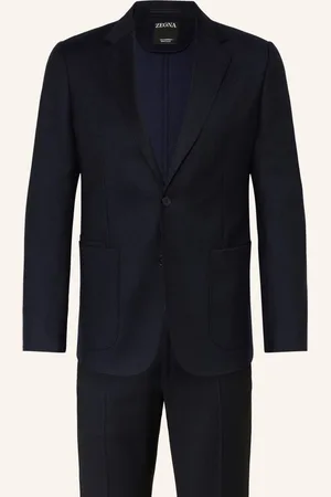 Ermenegildo Zegna Anzug Extra Slim Fit Aus Merinowolle blau
