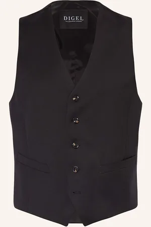 Digel Anzugweste Dan Regular Fit schwarz