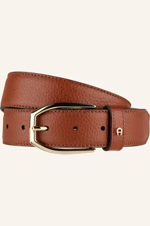 Aigner Ledergürtel Casual braun