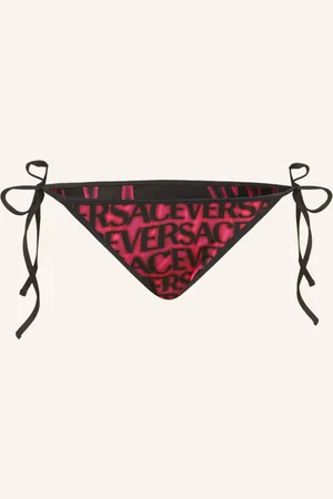 VERSACE Triangel-Bikini-Hose Zum Wenden pink