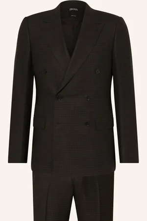 Ermenegildo Zegna Anzug Slim Fit schwarz