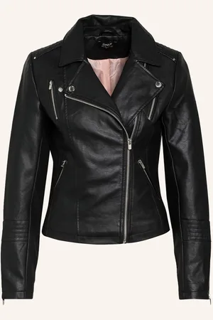 ONLY Bikerjacke In Lederoptik