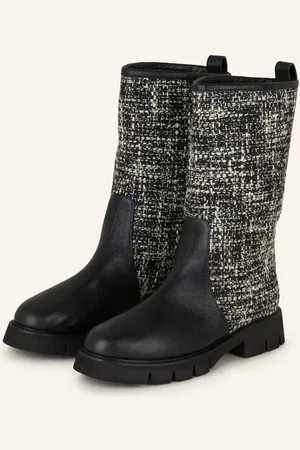 ROBERTO FESTA Plateau-Boots Jeanette schwarz