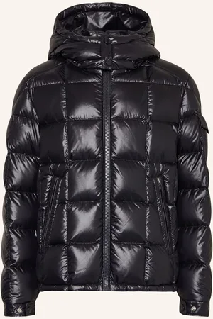 Moncler Daunenjacke Jeff Mit Abnehmbarer Kapuze blau