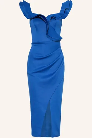 Lipsy London Kleid Bardot Mit Volants