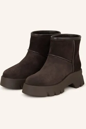 Gianvito Rossi Plateau-Boots braun