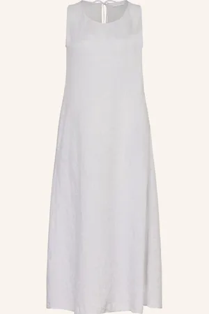 Robert Friedman Leinenkleid grau