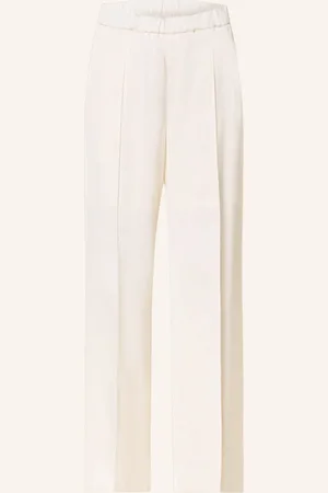 Jil Sander Marlenehose weiss