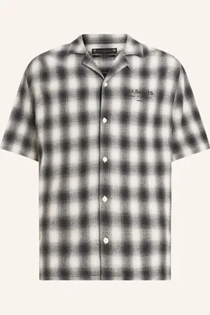 AllSaints Resorthemd Undrgrnd Relaxed Fit weiss