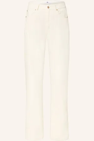 7 for all Mankind Cordhose Tess weiss