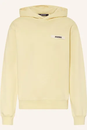 Jacquemus Hoodie Le Hoodie Gros Grain gelb
