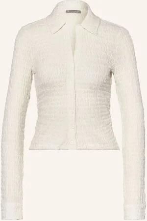 AllSaints Jerseybluse Connie weiss