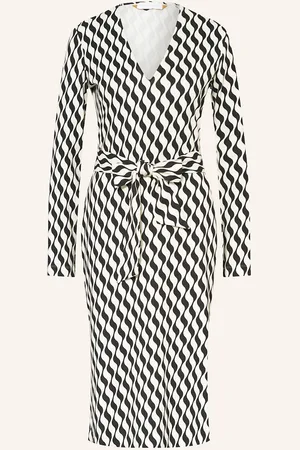 Robert Friedman Jerseykleid schwarz
