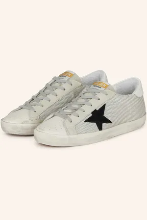 Golden Goose Sneaker Super-Star Classic silber