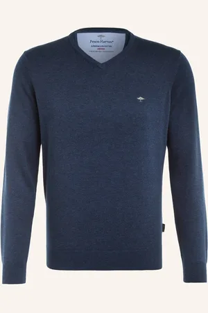 Fynch-Hatton Pullover blau