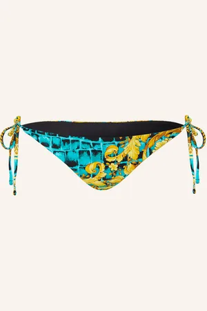 VERSACE Triangel-Bikini-Hose gelb