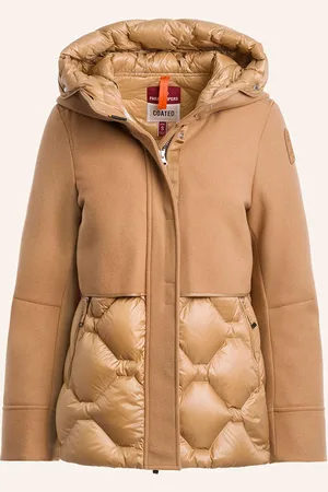 Parajumpers Daunenjacke Nadine Im Materialmix braun