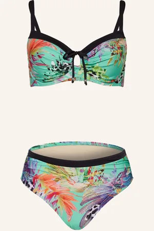 Charmline Bügel-Bikini Aquarius Fantasy blau