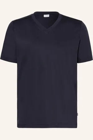 Zimmerli Schlafshirt Supreme Green Cotton blau
