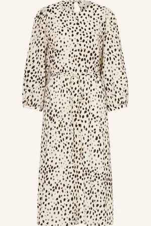 MSCH Kleid Mschangelina Mit 3/4-Arm weiss