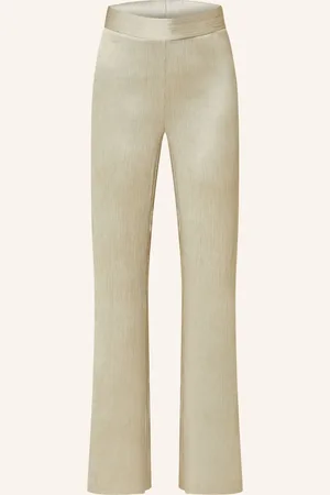 Dante 6 Marlenehose d6chazelle Aus Satin gruen