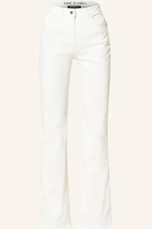 Patrizia Pepe Flared Jeans weiss