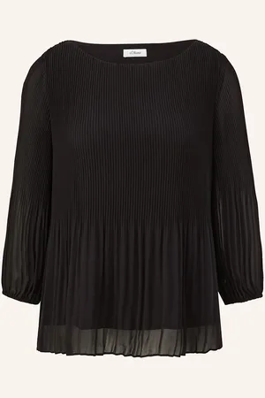 QS by s.Oliver Blusenshirt Mit Plissees
