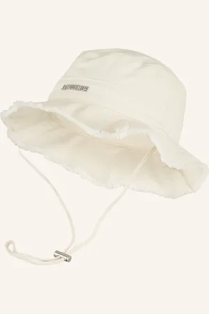 Jacquemus Bucket-Hat Le Bob Artichaut weiss