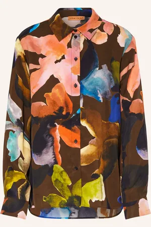 STINE GOYA Hemdbluse braun