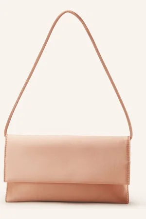 Loeffler Randall Schultertasche Charlee Aus Satin beige