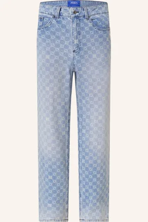 PEQUS Jeans Loose Fit blau
