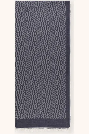 Aigner Schal blau