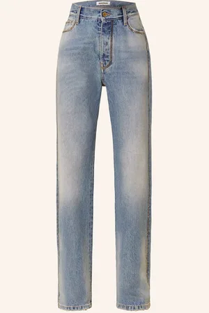 DARKPARK Straight Jeans Naomi Mit Schmucksteinen blau