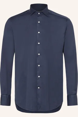 ARTIGIANO Hemd Classic Fit blau