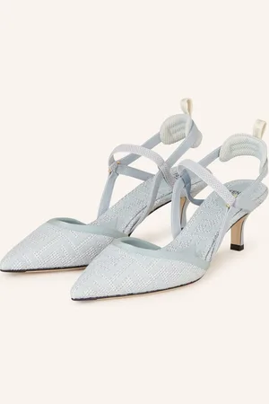 Fendi Slingpumps Colibri Light blau