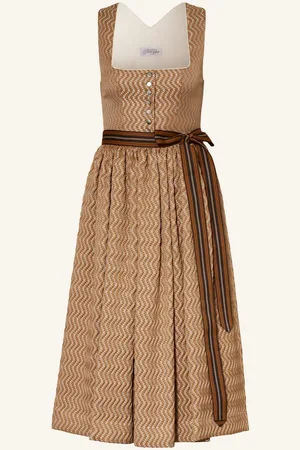 Grasegger Manufaktur Dirndl Brianna orange