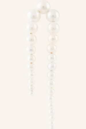 SOPHIE BILLE BRAHE Ohrstecker Petit Perle Nuit gold