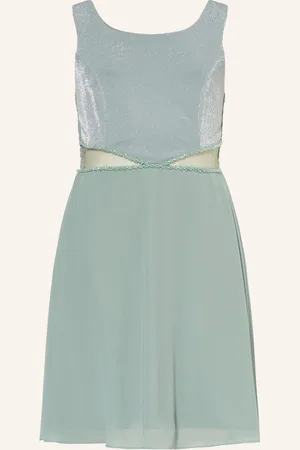 G.O.L. Kleid Mit Glitzergarn Und Cut-Outs gruen