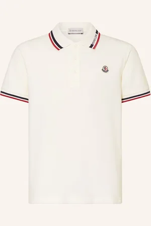 Moncler Piqué-Poloshirt beige