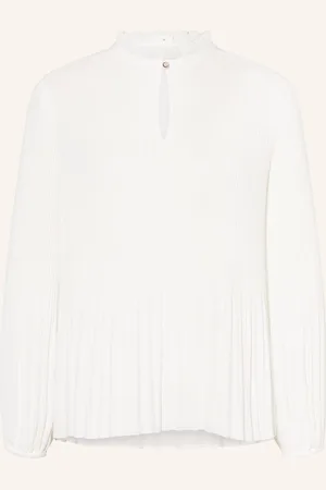 QS by s.Oliver Blusenshirt Aus Plissee