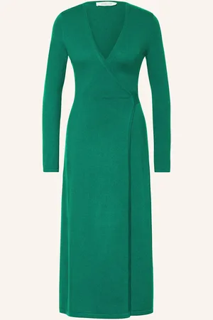 Diane von Furstenberg Strickkleid Astrid gruen