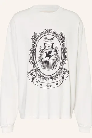ROUGH. Oversized-Longsleeve Family Crest schwarz