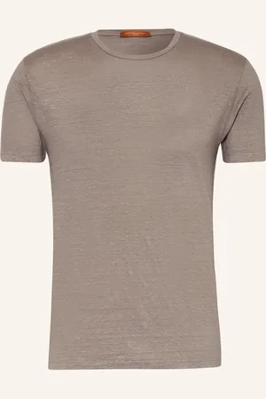 Daniele Fiesoli T-Shirt Aus Leinen beige